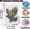 Forest Eagle Diamond Painting Kits for Adults, Animal DIY 5D Diamond Art Kits Full Drill Diamond Dots Paintings with Diamonds Gem Art and Crafts Home Decor 12x16inch